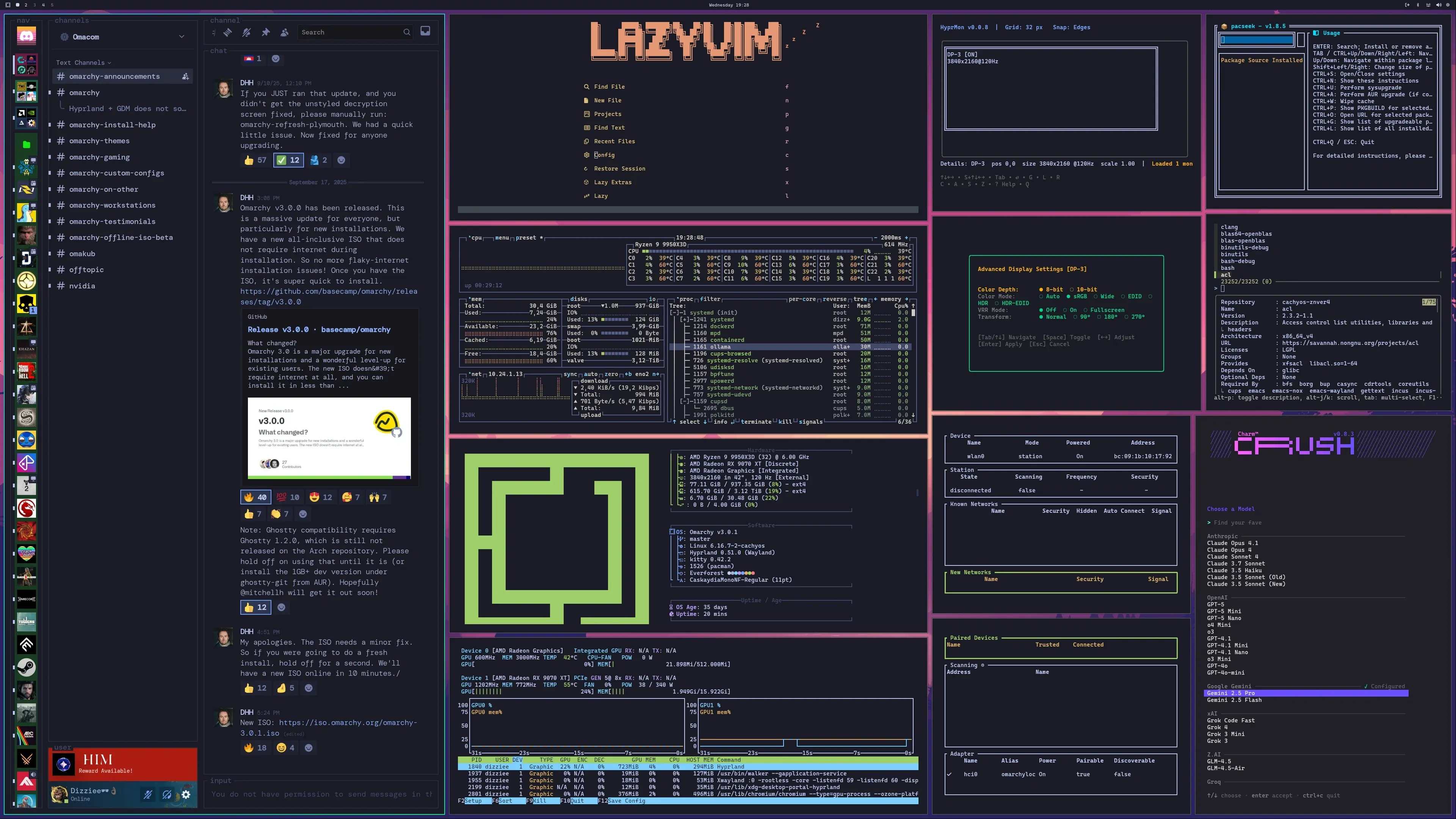 Megjelent az Omarchy 4.0.5, Linux 7.2.8 kernellel, jobb hardvertámogatással és rengeteg hibajavítással Megjelent az Omarchy 4.0.5, Linux 7.2.8 kernellel, jobb hardvertámogatással és rengeteg hibajavítással